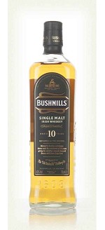 Bushmills 10 Year Irish Single Malt Whiskey 