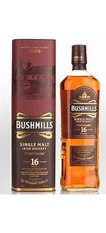 Bushmills 16 Year Irish Whiskey