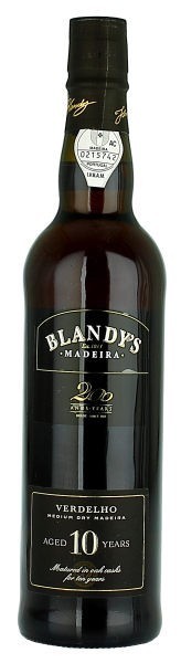 Blandy's 10 Year Verdelho Medium Dry Madeira