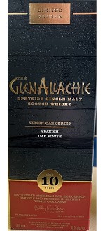 Glenallachie Virgin Oak Series Spanish 10 Year