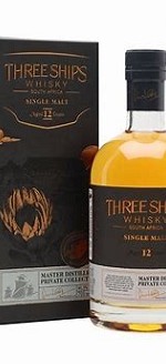 3 Ships 12 Year South African Whiskey
