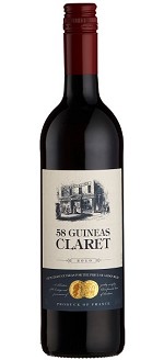 58 Guineas Claret Bordeaux