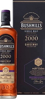 Bushmills Causeway Collection 2000 Ruby Port Cask Limited Edition 