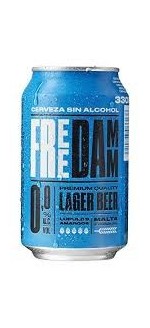 Free Damm Lager 0.0%