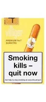 Villiger Premium No.7 Sumatra Cigars 5 Pack