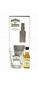 Jack Daniels Honey Miniature With Tumbler