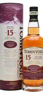 Tomintoul 15 Year Portwood Single Malt Whisky