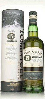 Tomintoul 15 Year Peaty Tang Single Malt Whisky 
