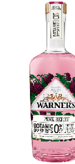 Warners Pink Berry 0% Alcohol Gin