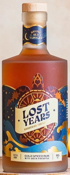 Lost Years Gold Spiced Rum With Pineapple