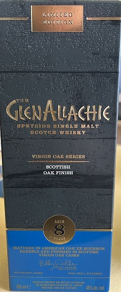 Glenallachie Virgin Oak Series Scottish 8 Year