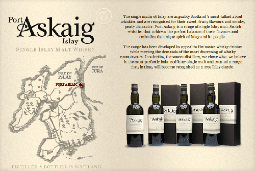 Port Askaig & Elements of Islay Whisky Tasting - 5th September 2024