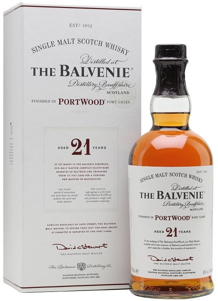 Balvenie Portwood Finish 21 Year Single Malt Whisky 