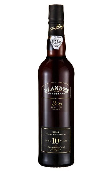 Blandy's 10 Year Bual Medium Rich Madeira