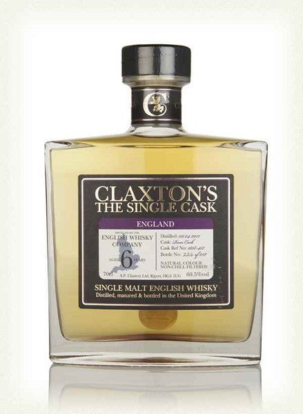 Claxtons The English Whisky Company 6 Year 