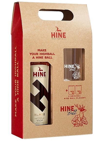 H By Hine VSOP Glass Pack 