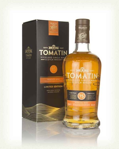 Tomatin 15 Year Moscatel Cask Single Malt Whisky Limited Edition 